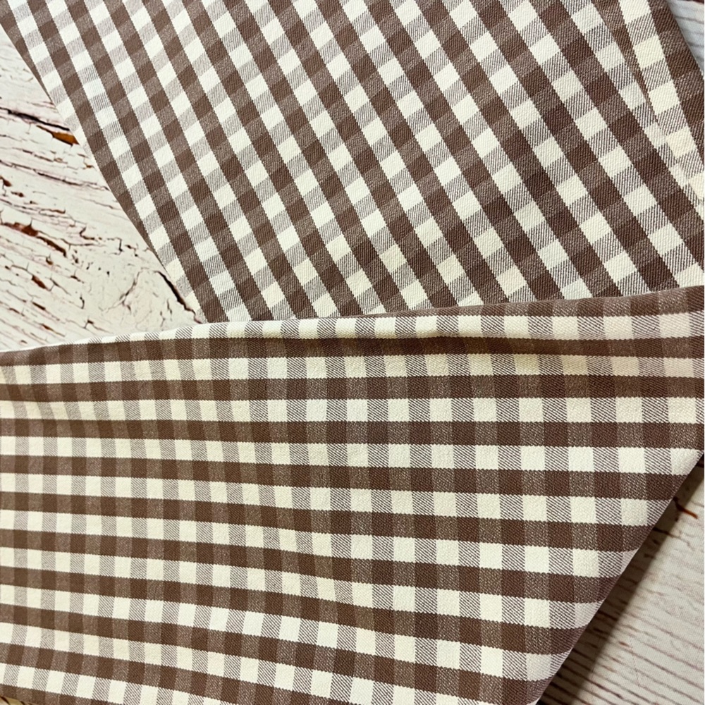 Brown Gingham Pants Cotton A New Day - Picture 8 of 12